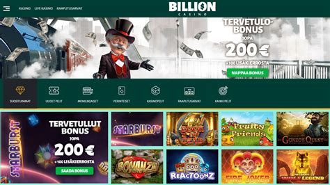 Billion casino bonus